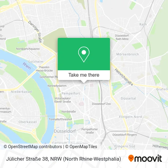 Jülicher Straße 38 map