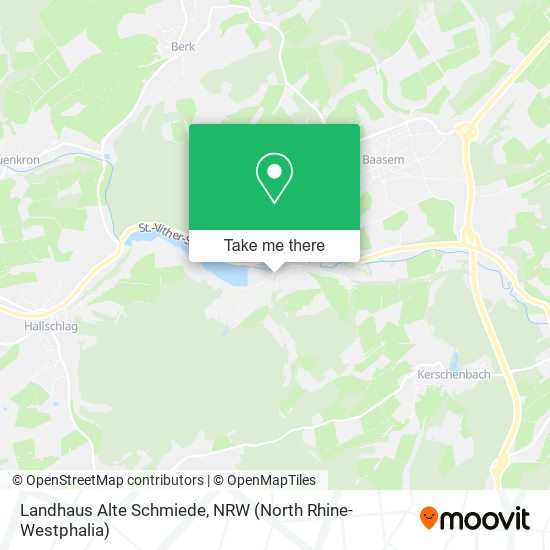 Landhaus Alte Schmiede map