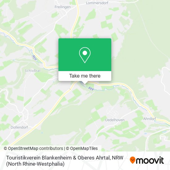 Touristikverein Blankenheim & Oberes Ahrtal map