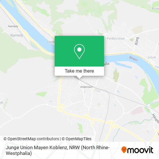 Junge Union Mayen Koblenz map
