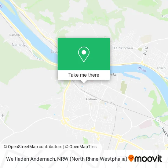 Карта Weltladen Andernach