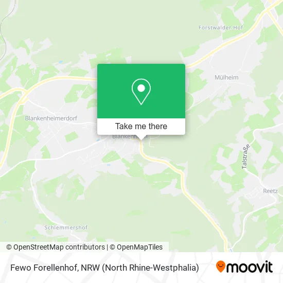 Карта Fewo Forellenhof