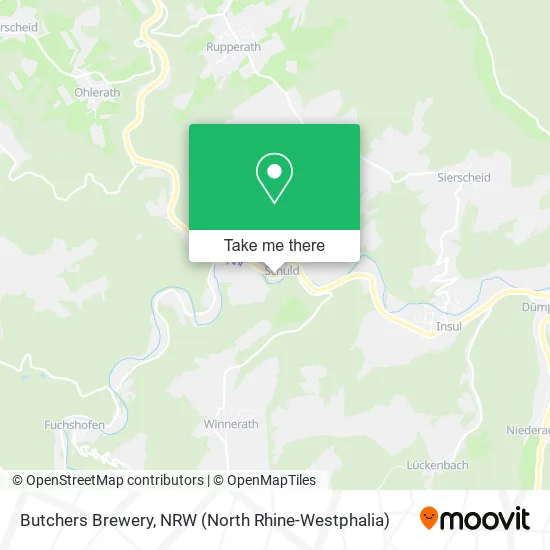 Карта Butchers Brewery