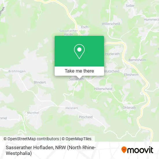 Sasserather Hofladen map