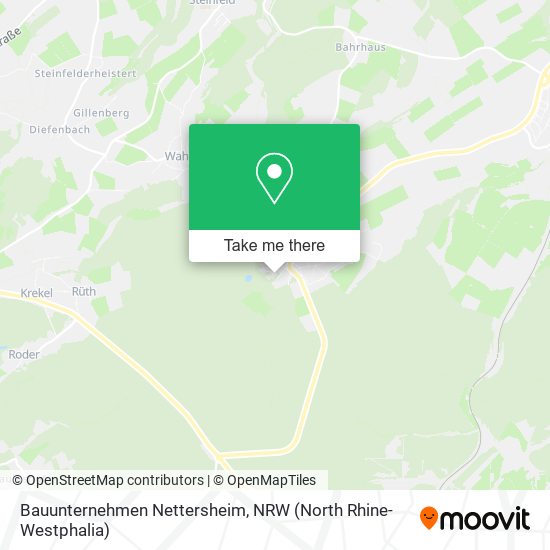 Bauunternehmen Nettersheim map