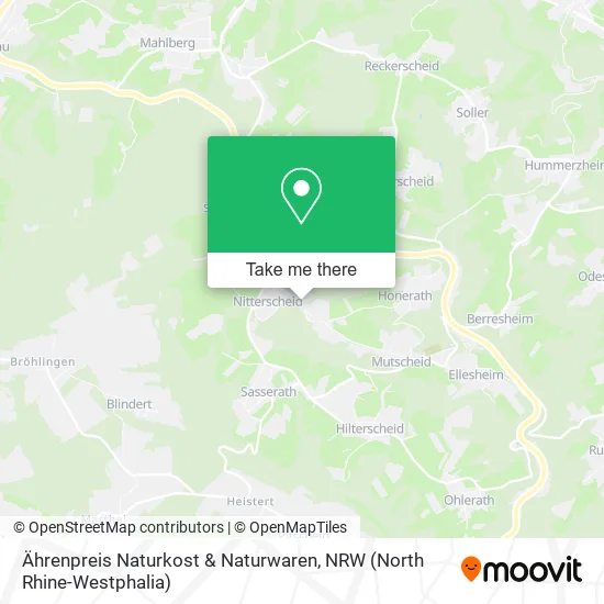 Карта Ährenpreis Naturkost & Naturwaren