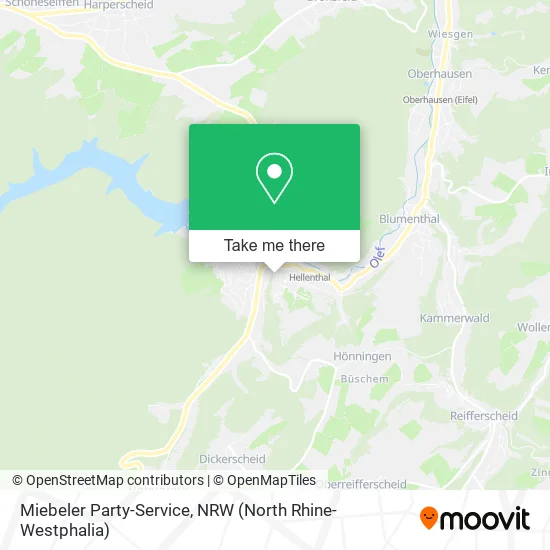 Карта Miebeler Party-Service