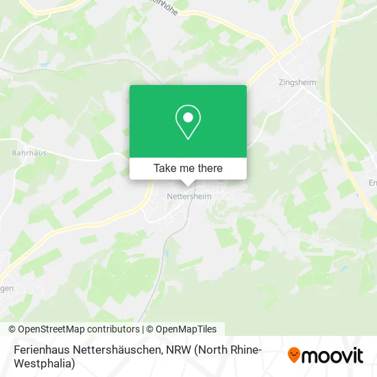 Карта Ferienhaus Nettershäuschen