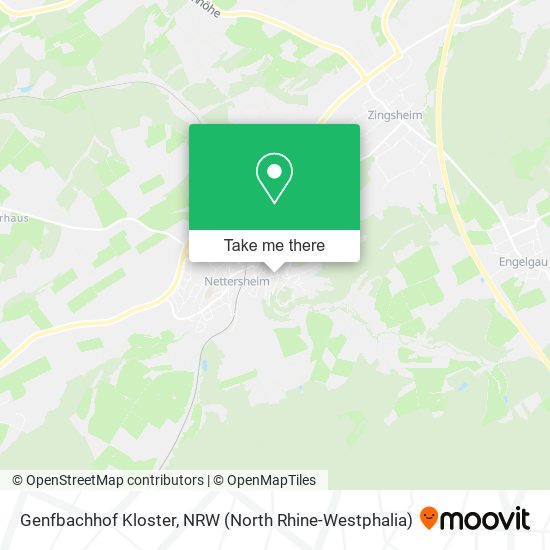 Genfbachhof Kloster map