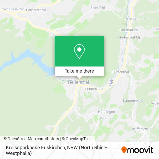 Kreissparkasse Euskirchen map