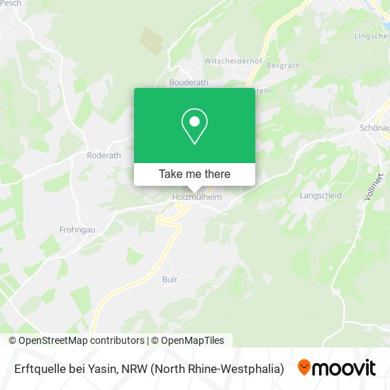 Erftquelle bei Yasin map