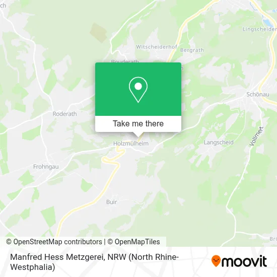 Manfred Hess Metzgerei map