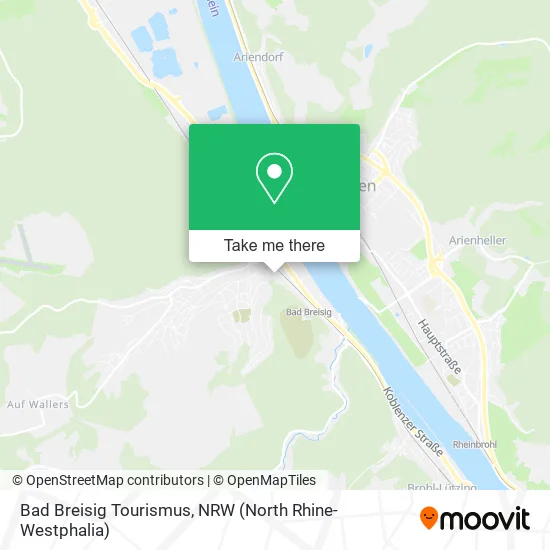 Карта Bad Breisig Tourismus