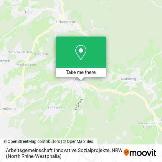 Arbeitsgemeinschaft Innovative Sozialprojekte map