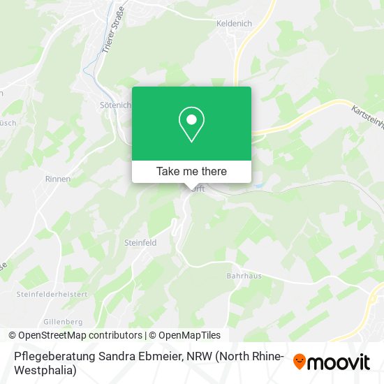 Pflegeberatung Sandra Ebmeier map