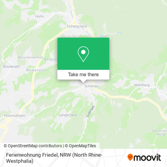 Ferienwohnung Friedel map