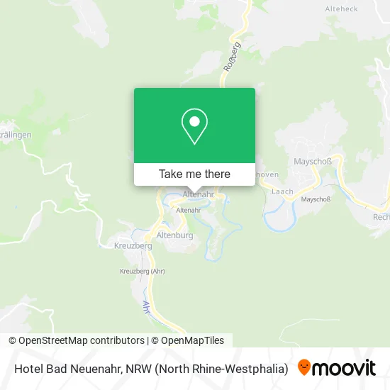 Карта Hotel Bad Neuenahr