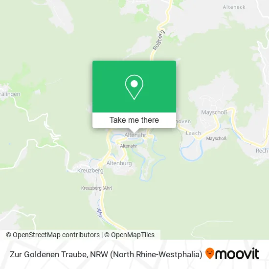 Карта Zur Goldenen Traube