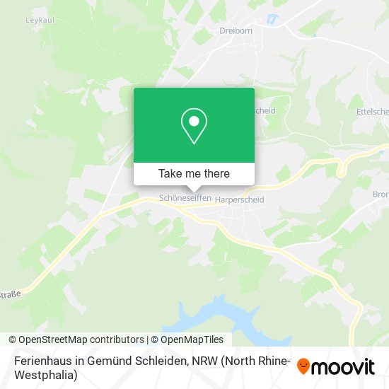 Ferienhaus in Gemünd Schleiden map
