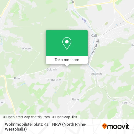 Wohnmobilstellplatz Kall map