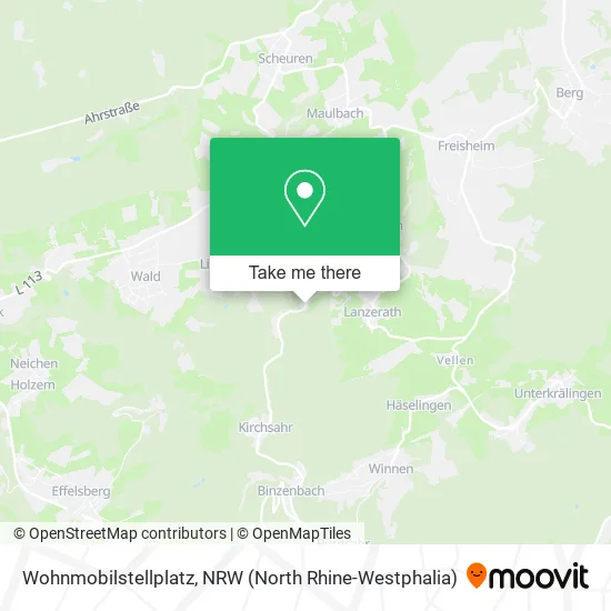 Карта Wohnmobilstellplatz