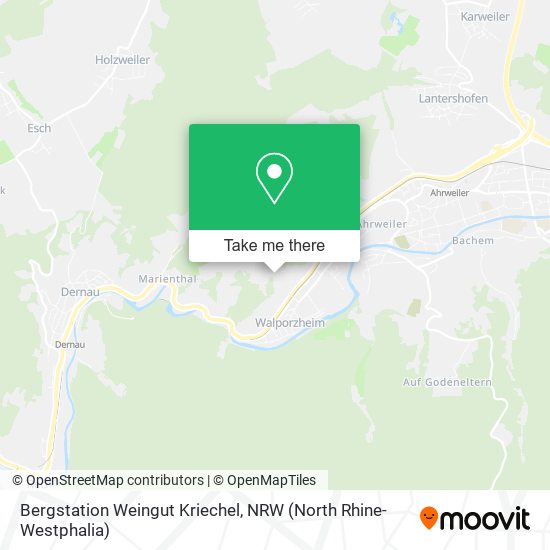 Bergstation Weingut Kriechel map