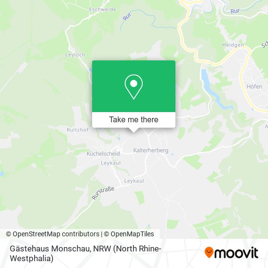 Gästehaus Monschau map