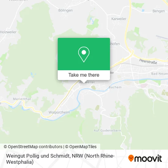 Карта Weingut Pollig und Schmidt