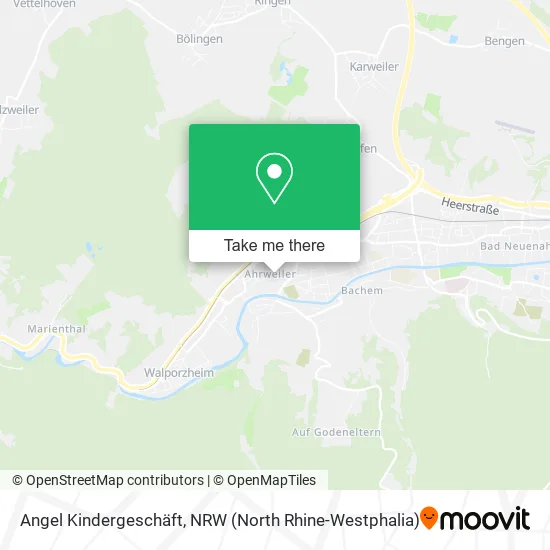 Angel Kindergeschäft map