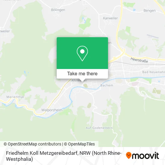 Карта Friedhelm Koll Metzgereibedarf