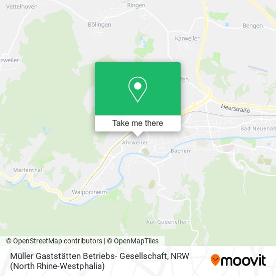 Müller Gaststätten Betriebs- Gesellschaft map