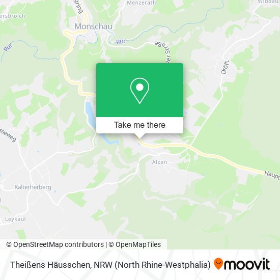 Theißens Häusschen map