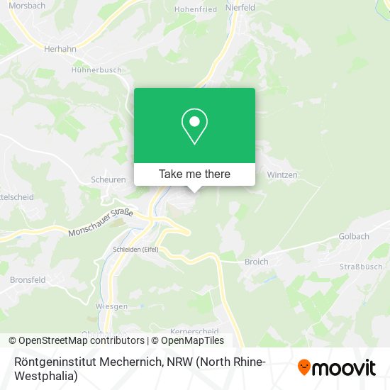 Röntgeninstitut Mechernich map