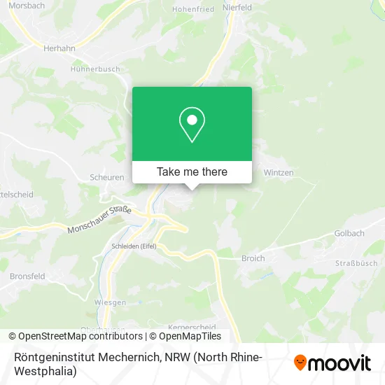 Карта Röntgeninstitut Mechernich