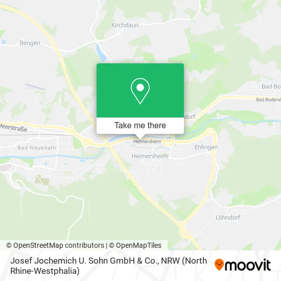 Карта Josef Jochemich U. Sohn GmbH & Co.