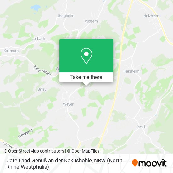 Café Land Genuß an der Kakushöhle map