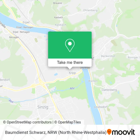 Baumdienst Schwarz map