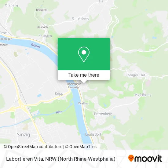 Карта Labortieren Vita