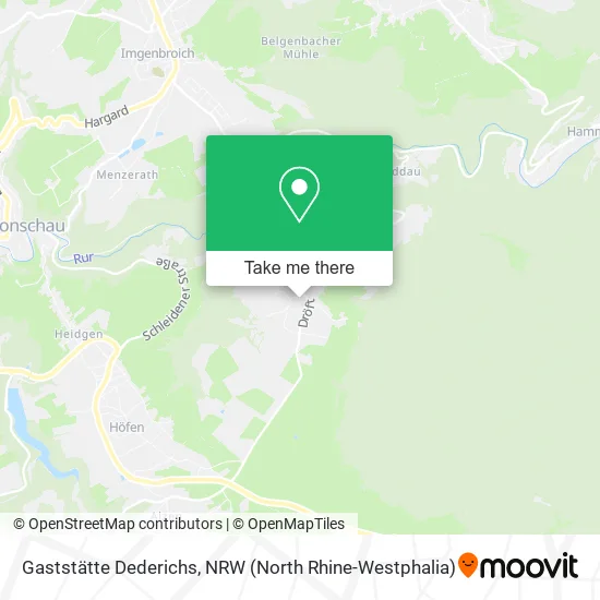 Карта Gaststätte Dederichs