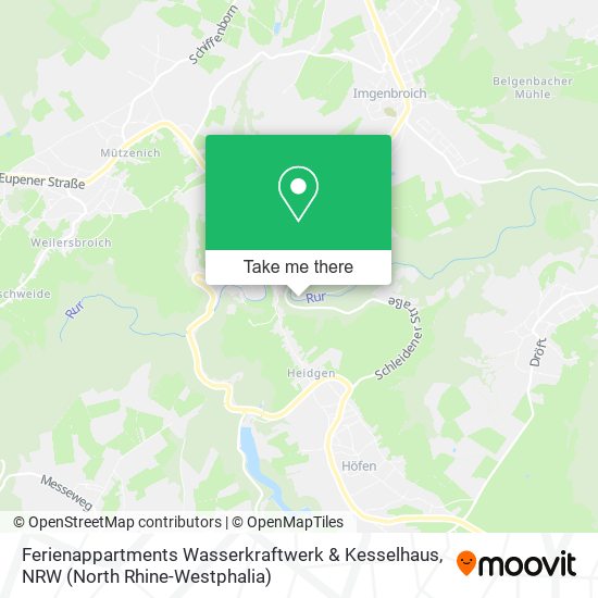Ferienappartments Wasserkraftwerk & Kesselhaus map
