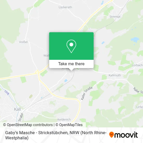 Gaby's Masche - Strickstübchen map