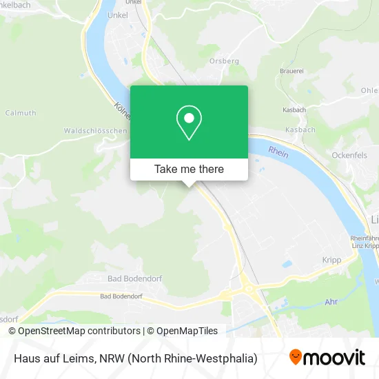 Haus auf Leims map