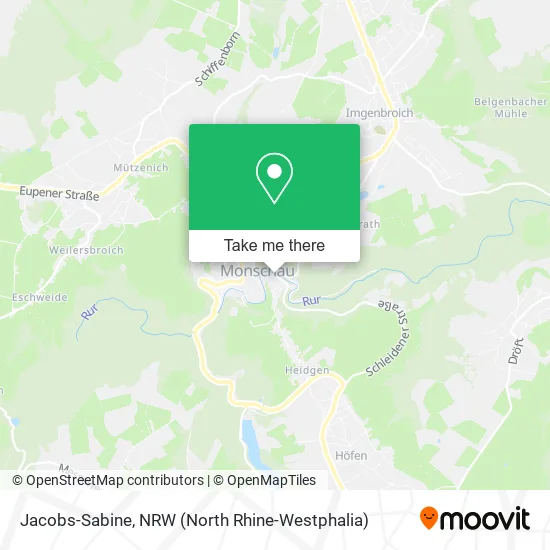 Карта Jacobs-Sabine