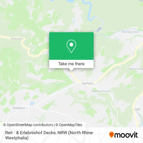 Карта Reit - & Erlebnishof Decke