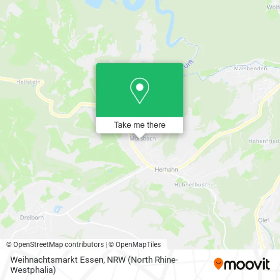Карта Weihnachtsmarkt Essen
