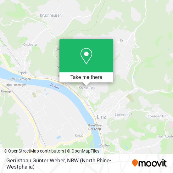 Gerüstbau Günter Weber map