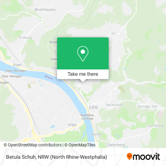 Карта Betula Schuh