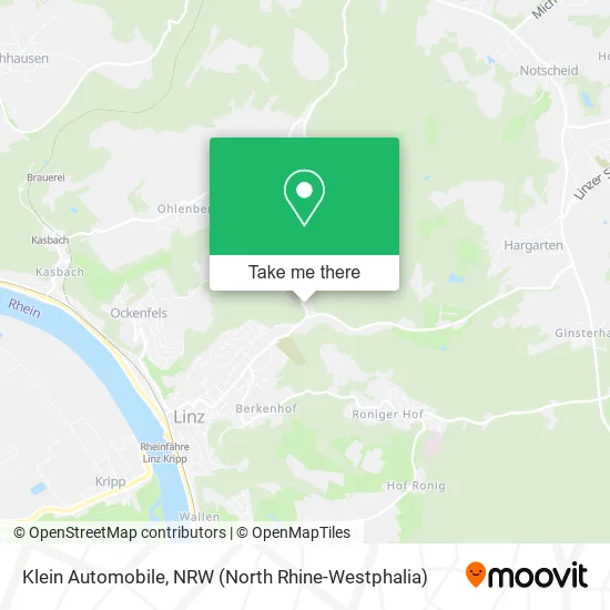 Карта Klein Automobile