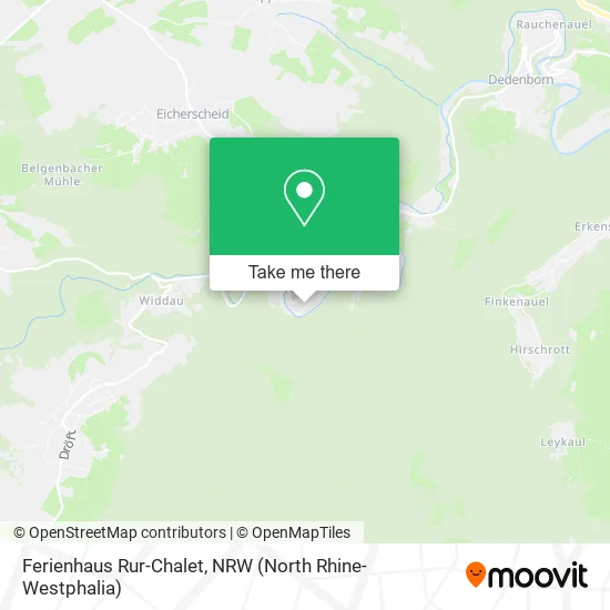 Ferienhaus Rur-Chalet map