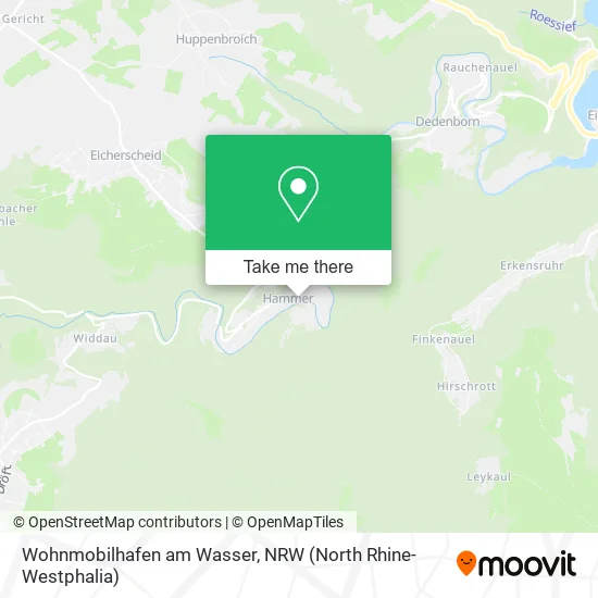 Карта Wohnmobilhafen am Wasser